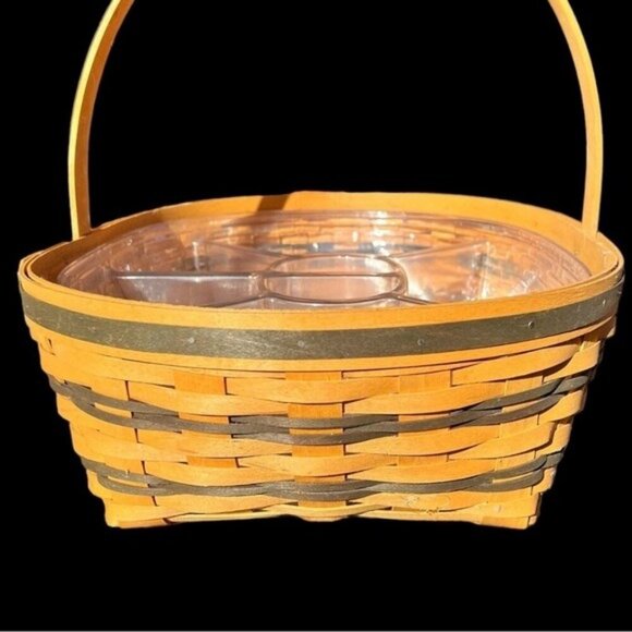 🌻Longaberger Traditions Collection Hospitality Basket 1998 Edition - Picture 5 of 14